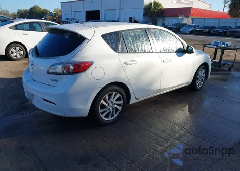2012 Mazda Mazda3 I Touring из США, поврежденный, VIN JM1BL1L71C1578802